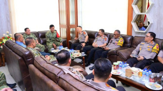 Kapolda Jambi Kunjungi Korem 042/Gapu, Perkuat Sinergitas TNI-Polri